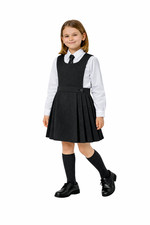 Girls Bib Pinafore School