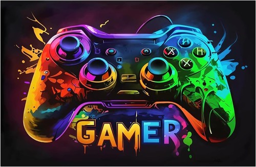 Fychuo gamer rug with splotch - fychuo,