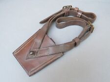 c. WWII British Military Army Officer's Sam Browne Belt Sword Frog