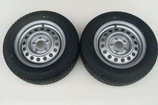 2 X CARAVAN WHEELS AND TYRES