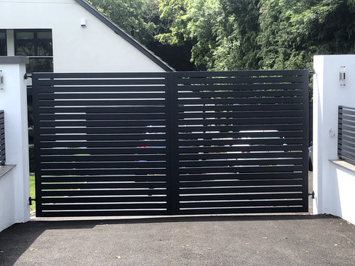 Wrought iron driveway - , gates/