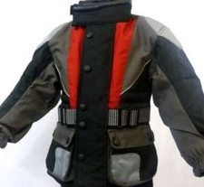 MB Childrens Child Kids Motorcycle Motorbike Clearance Bike Textile Jacket Red T