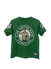 John Cena 2012 WWE T Shirt Rise Above Hate Wrestling Authentic Wear Youth Large