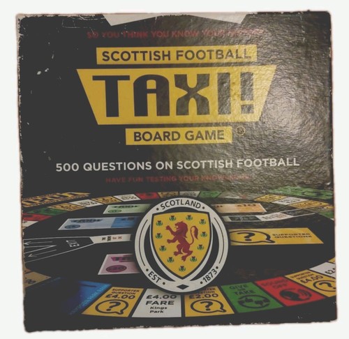 Scottish football taxi board - scottish,