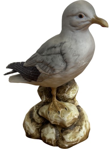 Porcelain seagull rock - seagull, on