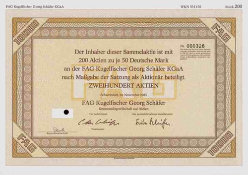 Fag kugelfischer schäfer - kugelfischer, g.