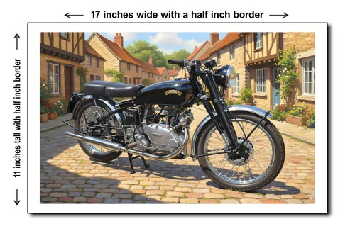 1950 vincent comet motorcycle - comet,