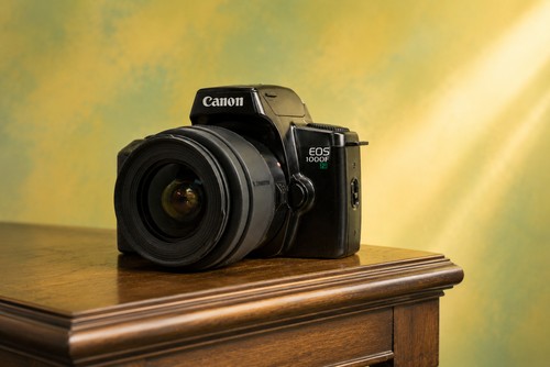 Vintage canon eos 1000fn - vintage,