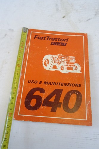 Fiat 640 tractor - 640, dt