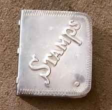 VINTAGE SOLID SILVER STAMP