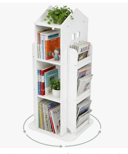 Kids rotating bookshelf - kids,
