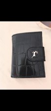 Ashwood Black Leather Wallet
