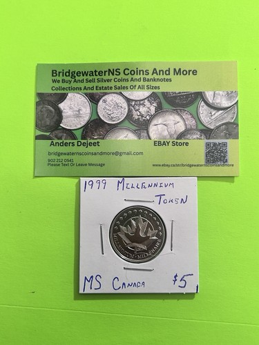 Canadian 1999 millenium token - 1999,