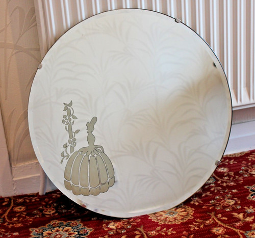 Original art deco crinoline - art,