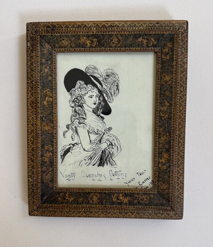 Antique tunbridge ware - antique,