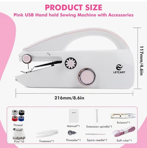 Handheld sewing machine - sewing,