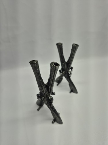 Decorative flint lock metal - decorative,