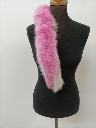 Real fox fur - fox, in