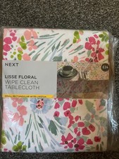 Pink Lisse Floral Wipe Clean