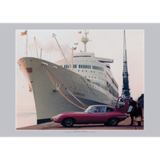 Jaguar E Type 2+2 Art Print