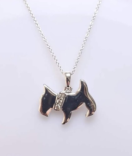 925 sterling silver - silver, scottie