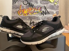 Skechers Black& grey Mens Dual