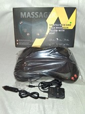 Shiatsu Electric Neck & Back Massagers Pillow With Heat ideal  for Home & Car