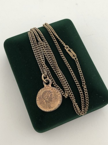 Vintage roman coin - roman,