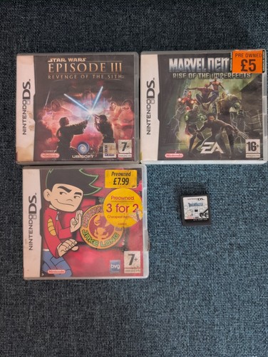 Nintendo game bundle job - ds,