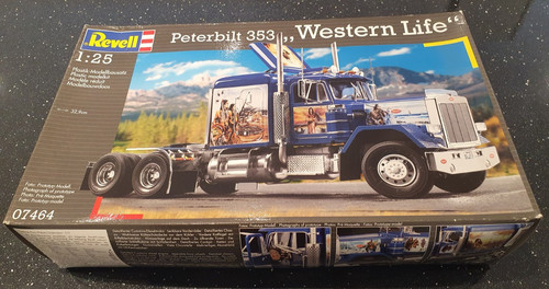 Rare revell peterbilt 353 - rare, 1:25