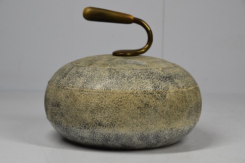 Vintage scottish curling stone - curling,