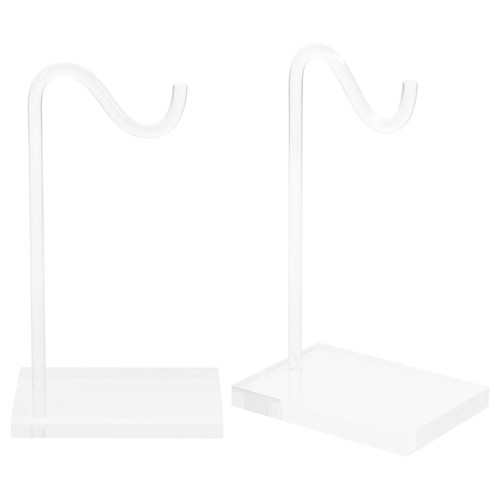 2pcs clear acrylic - clear, jewelry