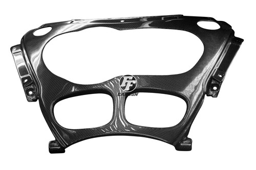 Carbon upper front - carbon,