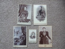 19th Century Cabinet cards & CDV HUYTON, Knowsley, Merseyside Liverpool