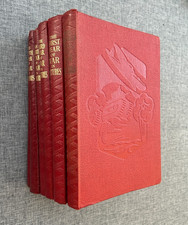 WW2 YEARS OF THE WAR IN PICTURES SET OF SIX BOOKS WORLD WAR TWO ODHAMS PRESS