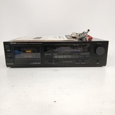 Denon Stereo Cassette Deck DR-M10HX Precision Audio Technology Vintage RMF30-SJT
