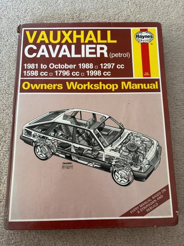 Vauxhall cavalier haynes - cavalier,