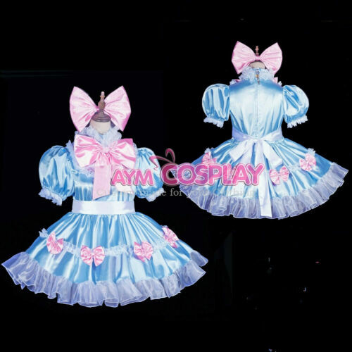 Baby blue satin - baby,