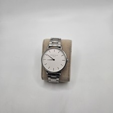 Genuine Rosefield Bowery White Dial Silver Ladies Watch