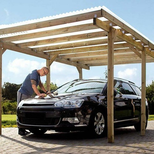 New offer wooden garden - wooden,