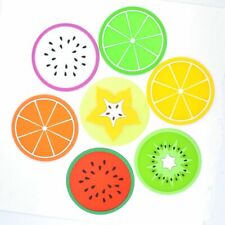 6PC Fruit Coaster Set Colorful