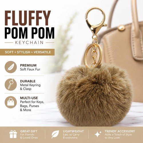8cm fluffy fur - 8cm,