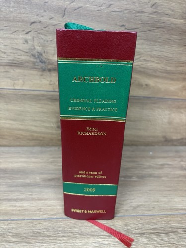 Archbold criminal pleading - archbold,