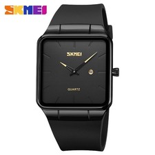 SKMEI Men's Waterproof Quartz Watch, Fashion Luxury Business Casual Wristwatch