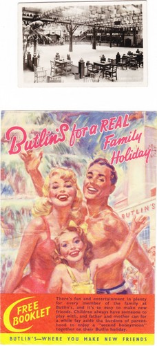 1950s butlins filey photo - butlins,