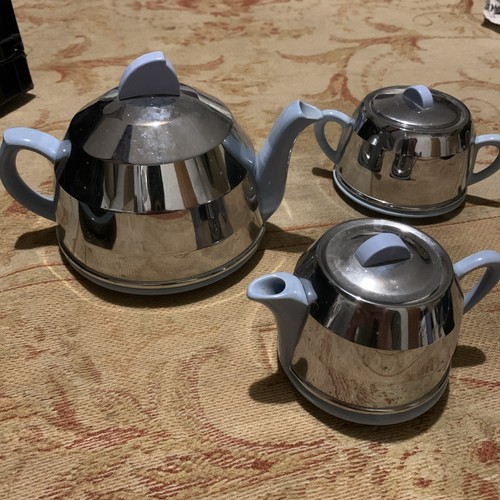 Vintage ceramic tea set with - ceramic,