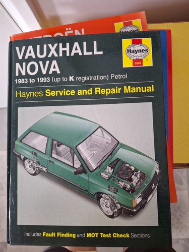 Haynes car manual - haynes,