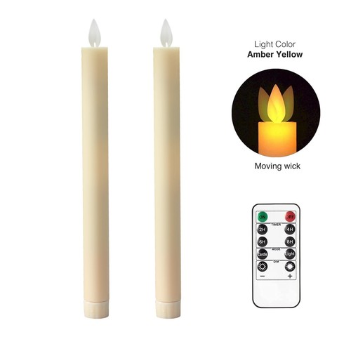 Taper candles with remote - taper,