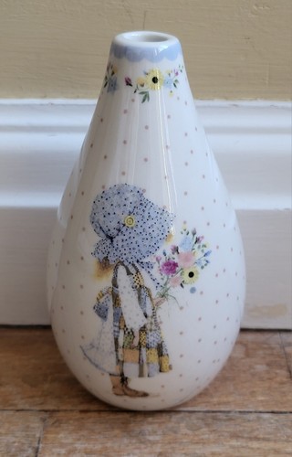 Holly hobbie ceramic bud - hobbie, vase