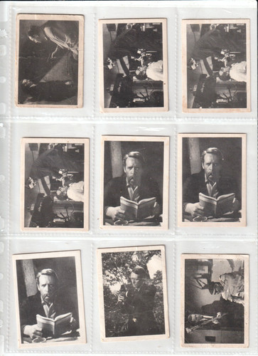 Danger man gum cards - man,